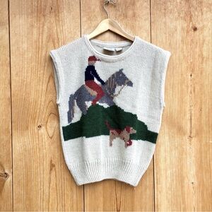 Colter Bay Vintage Equestrian Vest Sz Medium